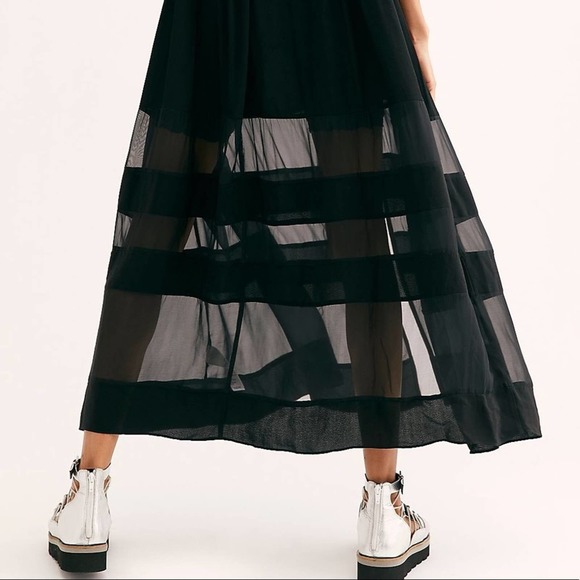 NEW Free People Street Lights Maxi Top - Picture 4 of 7